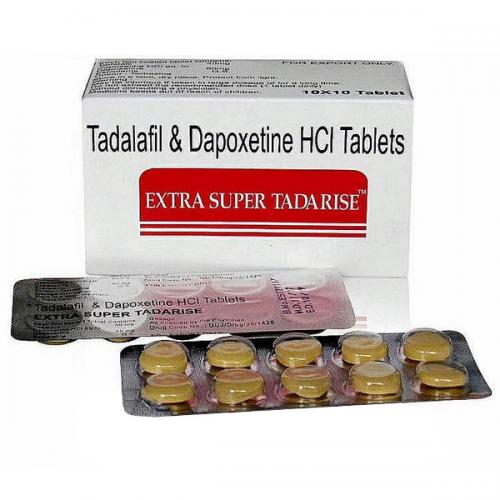 超级希爱力双效片Tadalafil ＆ Dapoxetine HCI Extra super tadarise 100粒