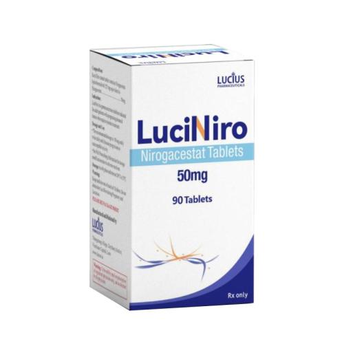 尼洛加司他50mg*90片/盒  LuciNiro Nirogacestat tablets